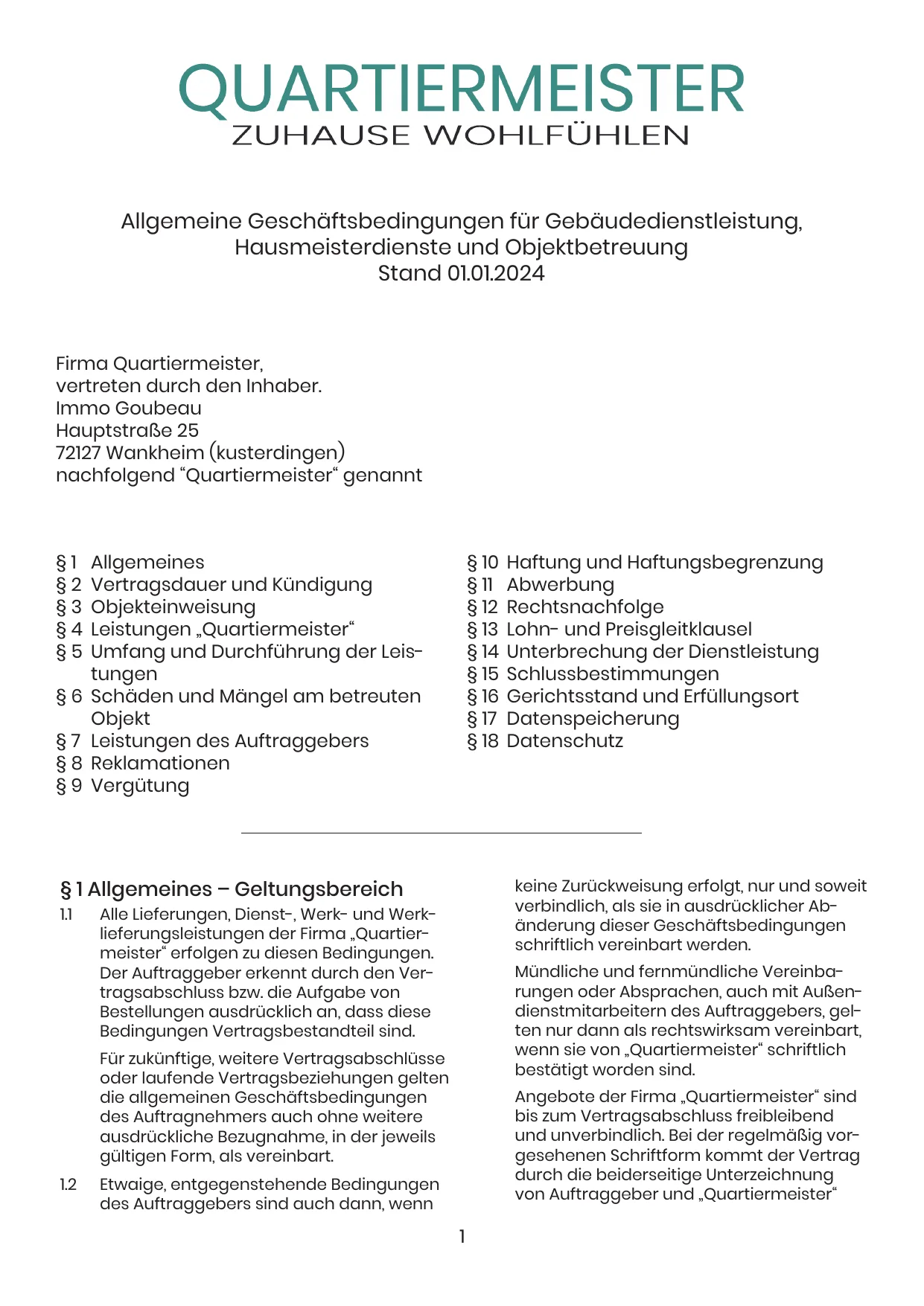 AGB Seite 1 von 7