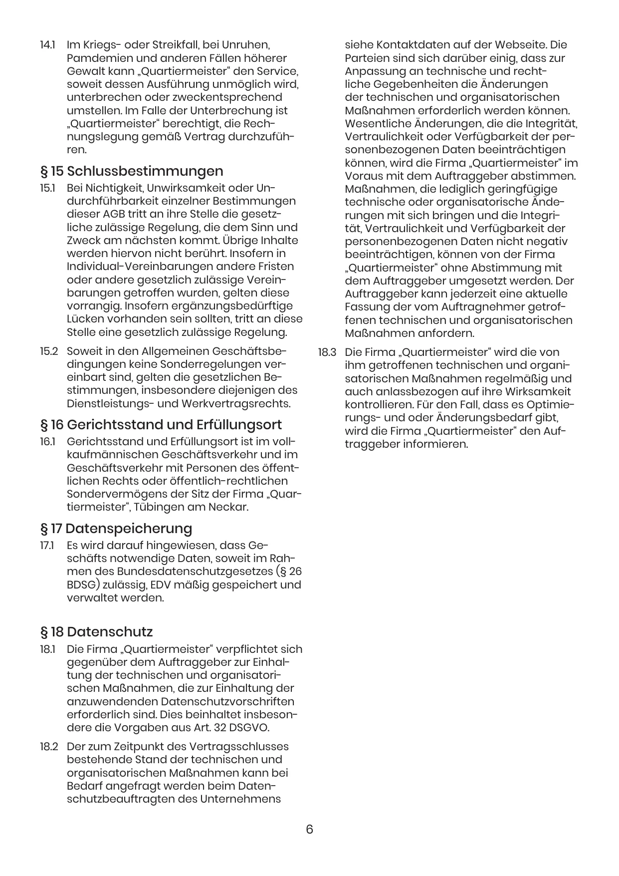 AGB Seite 6 von 7